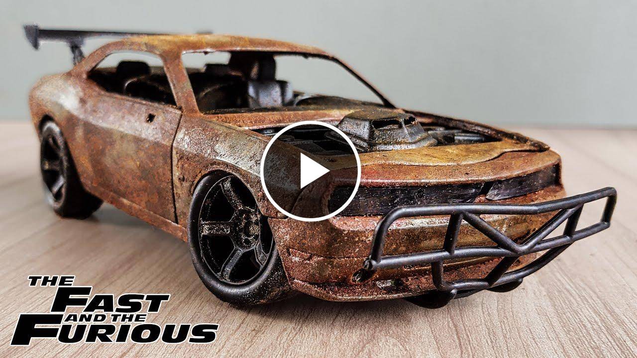 Restoration Fast & Furious Letty's Dodge Challenger Muscle Car